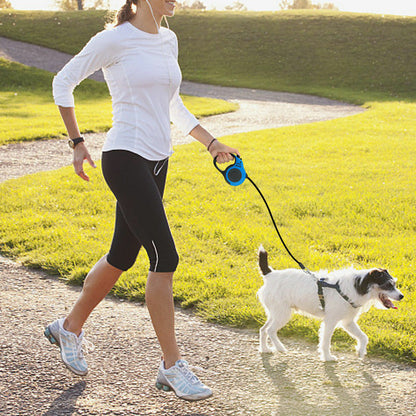 Retractable Dog Leash Pet Collar Automatic Walking Lead FreeLeash